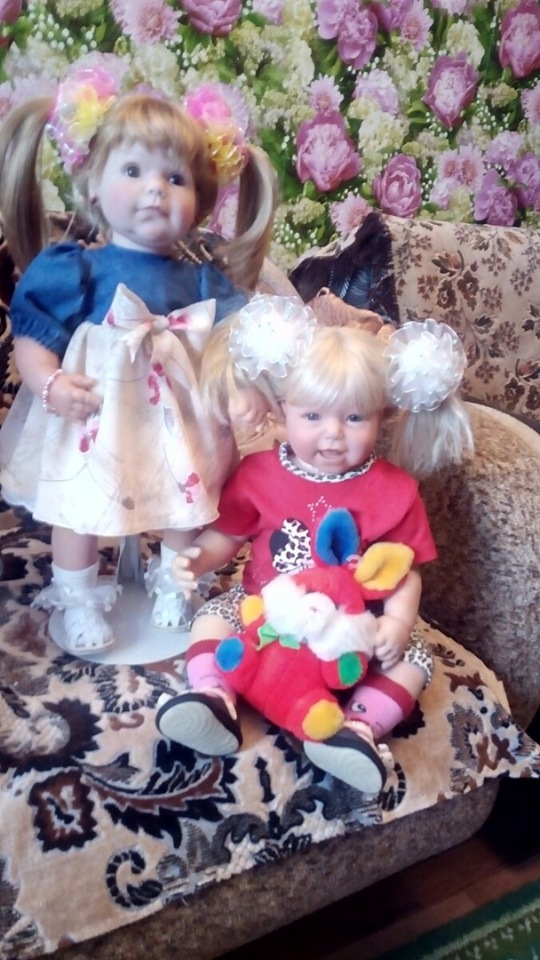 Наша Маша стала сидячей девочкой