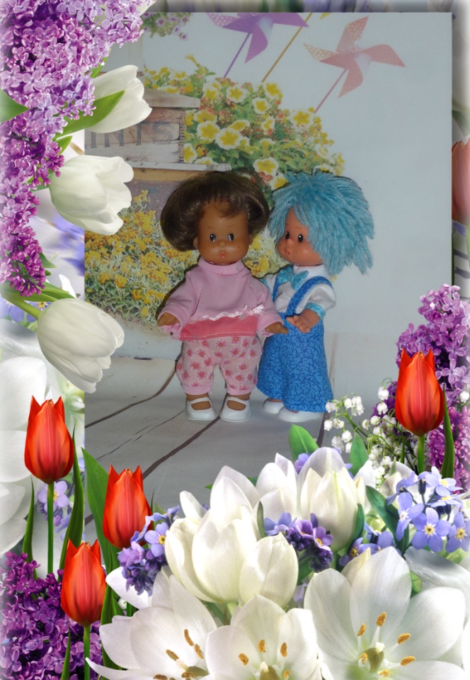 Мои куколки SCHALKAU и коллекция вязаных нарядов (фото 4)