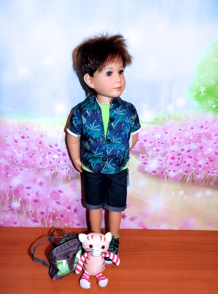 Давидка Kidz'n'Cats ООАК — Куклы Kidz'n'Cats (Соня Хартман): шарнирные 46 см