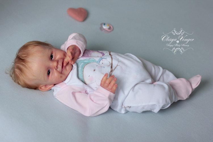 Прототип Shaya от скульптора Bonnie Sieben. Кукла реборн Олеси Венгер