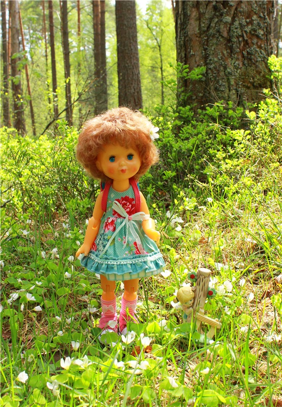 Женя-путешественница — Советские винтажные куклы (СССР): Ленигрушка