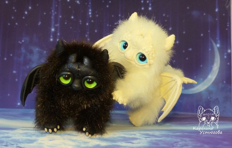 Драконы Дневная и Ночная Фурии (фото 9)