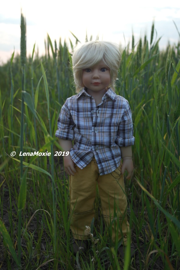 Нико. Прогулка в полях — Куклы Kidz'n'Cats (Соня Хартман): шарнирные 46 см