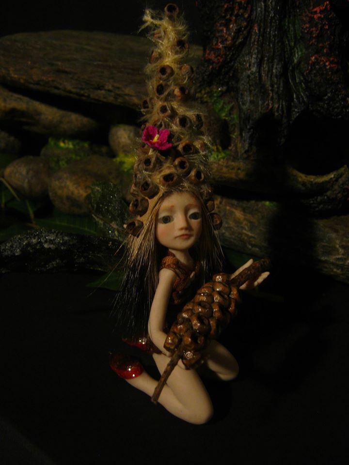 OOAK Creations Fairy - Dolls in Polymer Clay - Fimo by Paola Erriu - Авторские скульптуры из полимерной глины