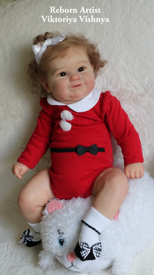 Моя Мэдди... Куколка реборн Виктории Вишни