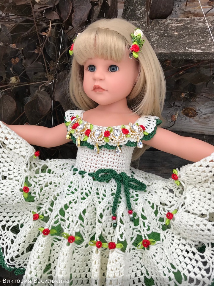 Наряд для кукол Gotz, Готц №29 Жизель 2006г