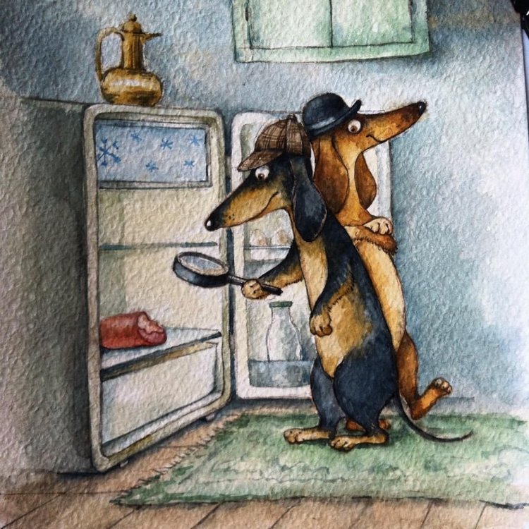 Предновогодние денёчки! Улыбнёмся вместе! Смешные таксы Инги smG