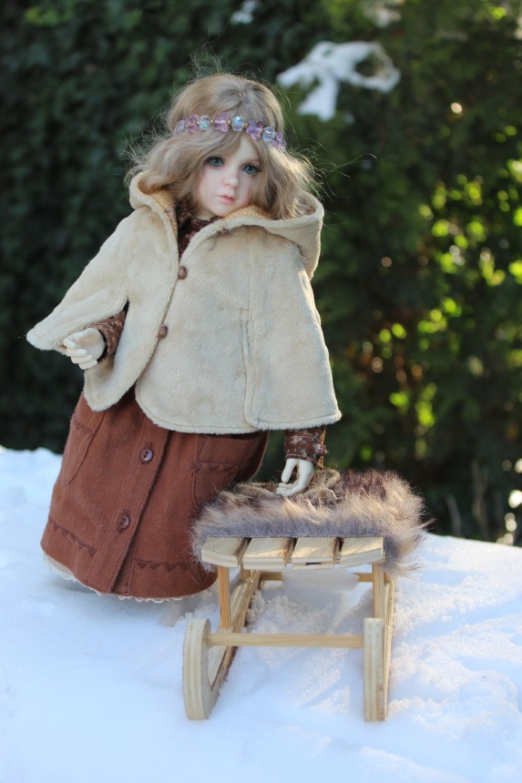 Розочка на снегу — Куклы Dollshe Craft (Доллше): BJD (БЖД)