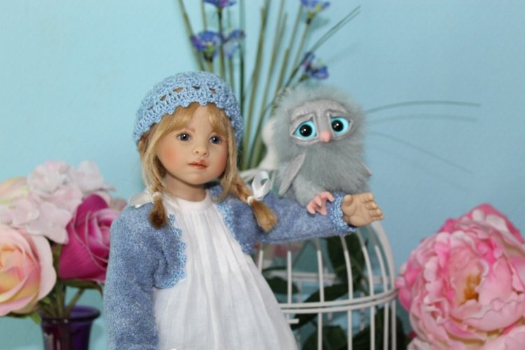 Мой нежный Подснежник - Brianna. Студийная кукла от Heidi Plusczok