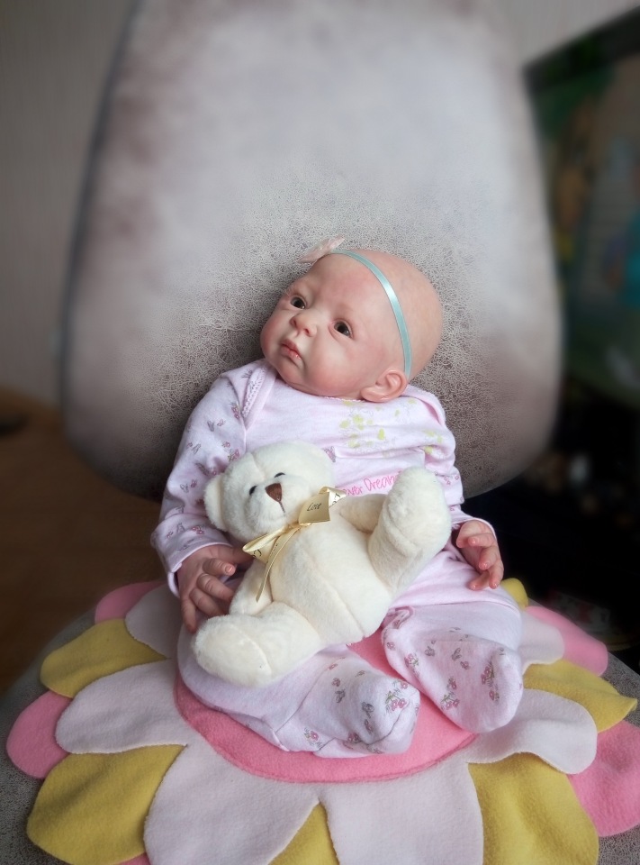 Малышка реборн Kandy скульптор Sebilla Bos (фото 10)