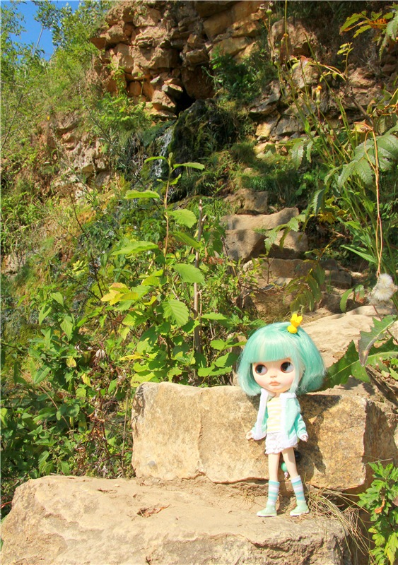 Инопланетянка Нийя. Custom Blythe Doll UFO Go Go Takara