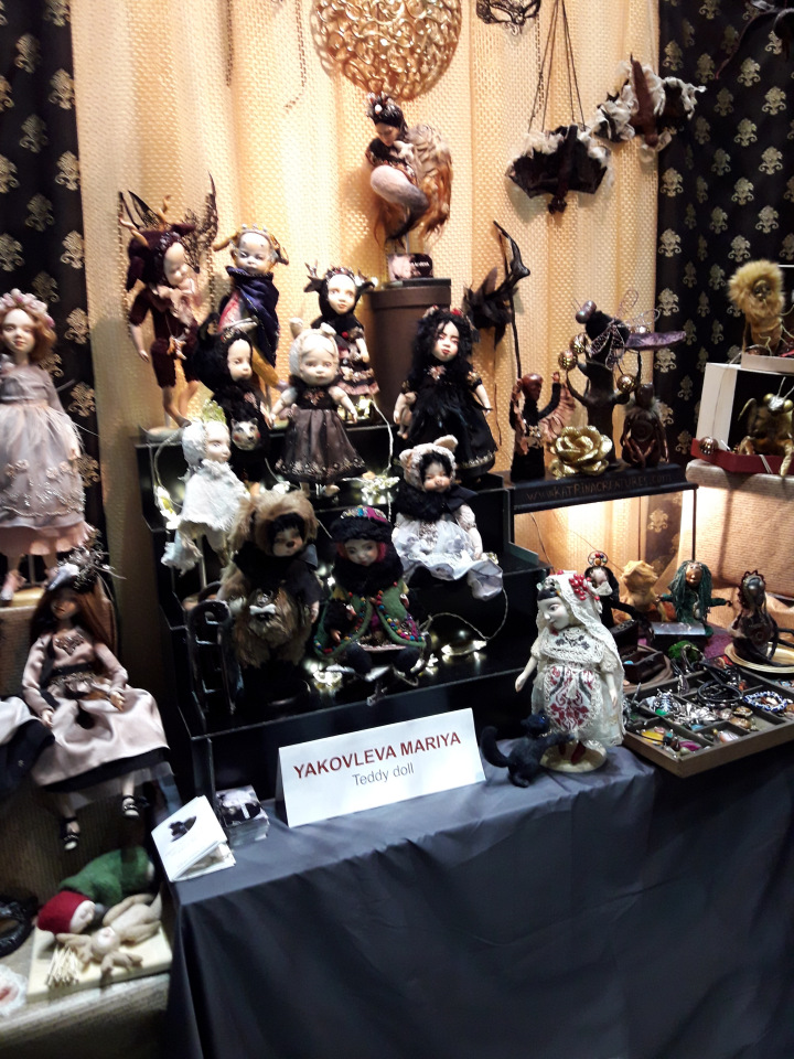 Искусство Куклы. Гостиный двор 2018. Выставку моими глазами - часть 2