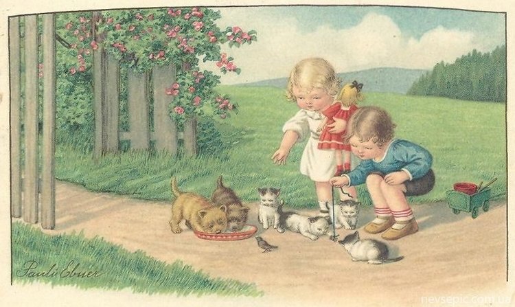 Рисунки для детей Pauli Ebner