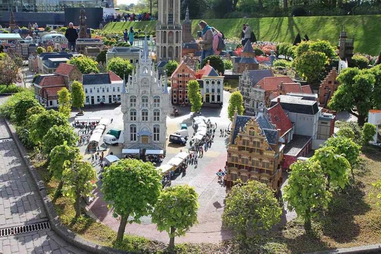 Парк миниатюр Madurodam Голландия