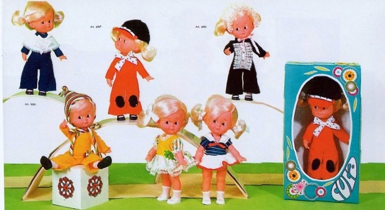 Маленькая куколка Famosa — Испанские куклы (разное): Vestida de Azul (фото 2)