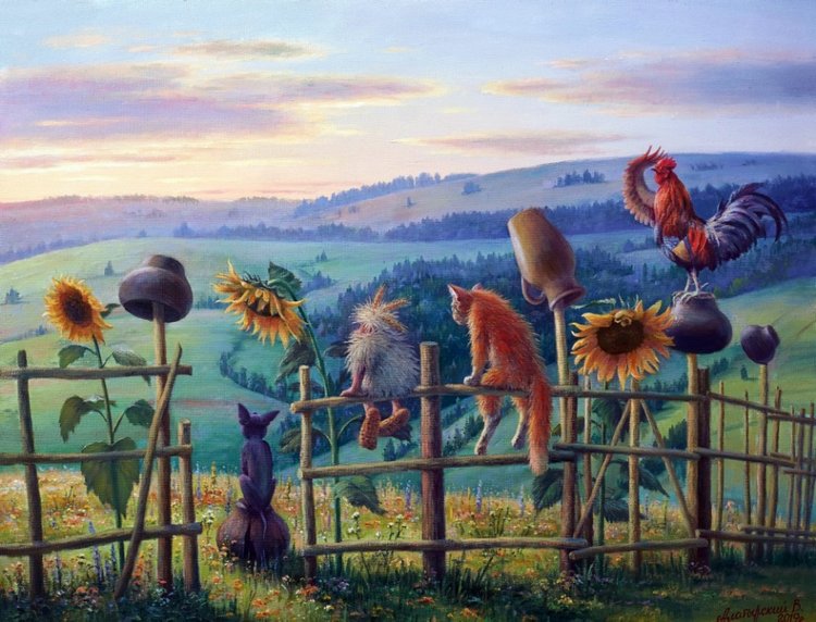 Приключения домовёнка и рыжего кота (фото 8)