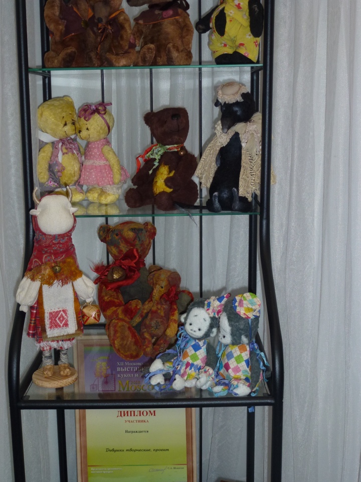 Выставка Мишек Тедди на Тишинке - Mosfair 2018 год