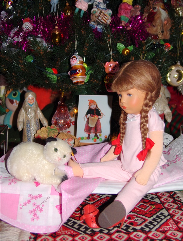 Катрин. Katrin, Stoffpuppe Doll, Kathe Kruse