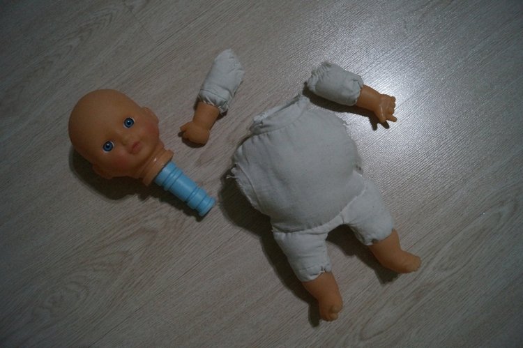 Продолжаю лечить куколок — Реставрация и преображение кукол: ремонт