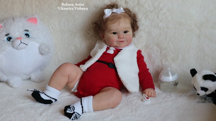 Моя Мэдди... Куколка реборн Виктории Вишни