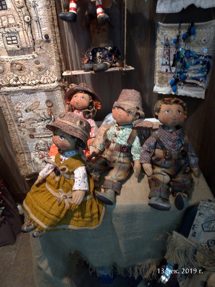 X Международная выставка "Искусство куклы" в Гостином дворе. Часть 1