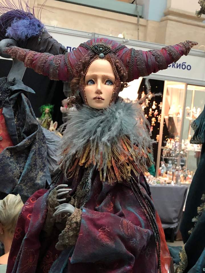 "Искусство куклы" 2019 - приглашаю прогуляться по выставке... ч.6 - завершающая