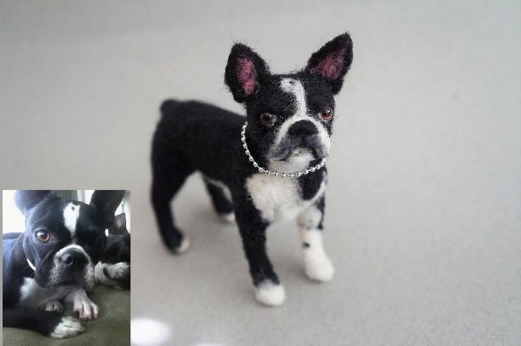 JanetsNeedleFelting - Авторские войлочные скульптуры домашних животных