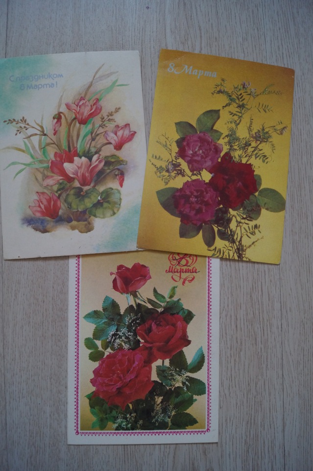 Советские открытки на каждый праздник. Годовой цикл. 8 марта (фото 7)