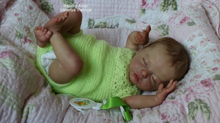 Далила... малышка реборн Виктории Вишни | Бэйбики Далила... малышка реборн Виктории Вишни