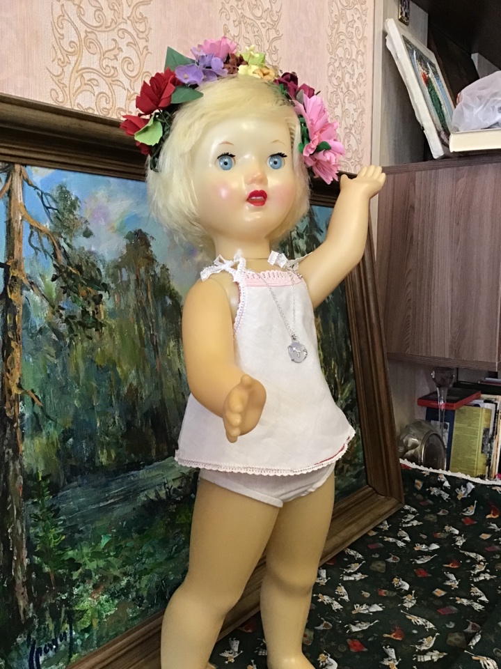 Белокожая красотка Маня советской эпохи . Моя поздняя кукольная любовь