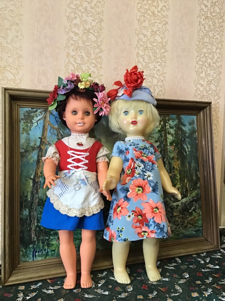 Белокожая красотка Маня советской эпохи . Моя поздняя кукольная любовь