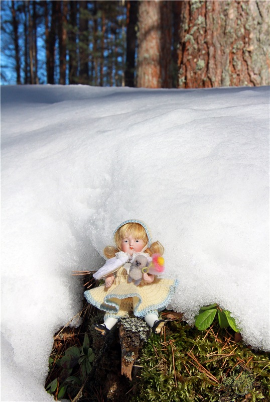 Девочка Весна. Strobile & Wilken Doll