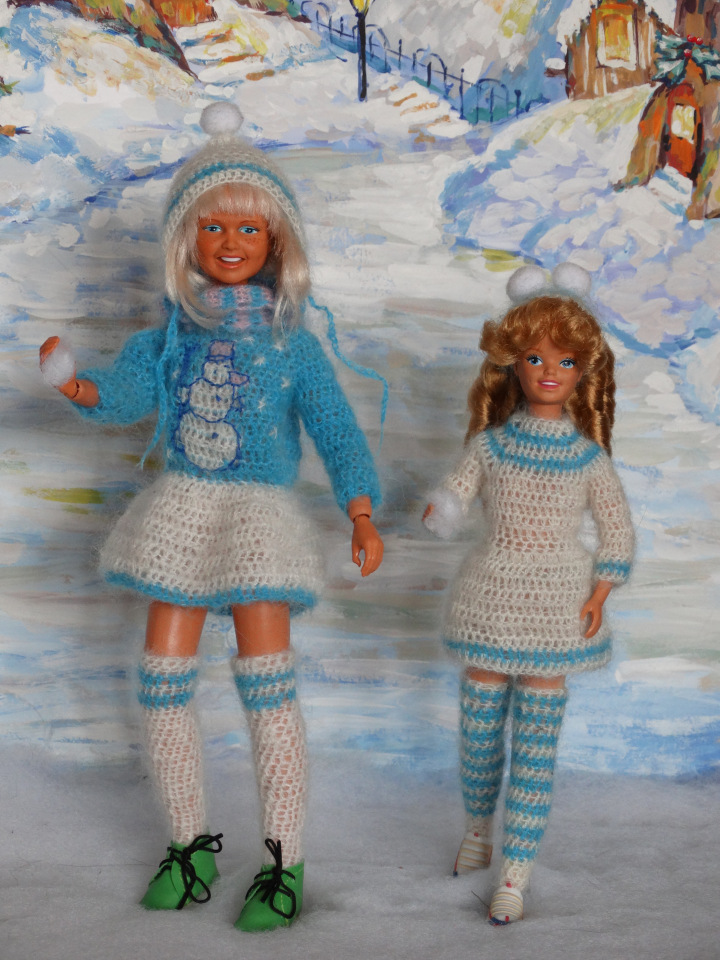 Играем в снежки — Винтажные куклы ГДР (Немки): Бигги (фото 5)