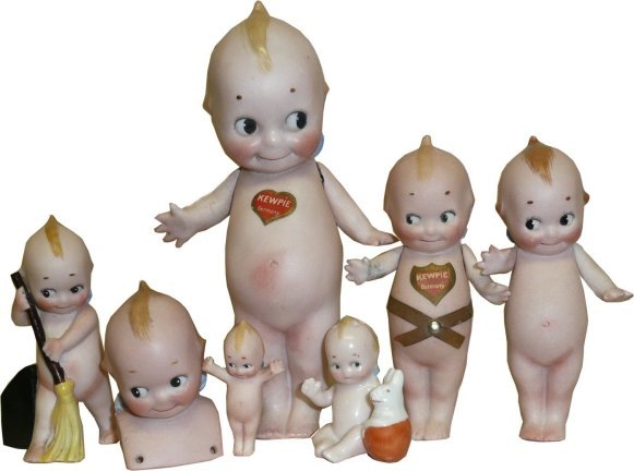 Еще раз о Кьюпи, Kewpie — Куклы Kewpie (Кьюпи): ангелочки Rose O'Neill