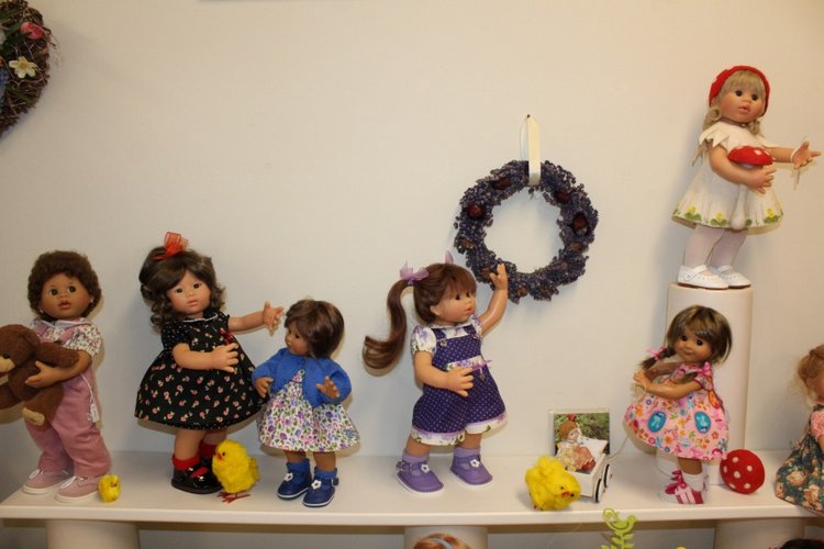 Пасхальная встреча в магазине кукол! Часть 5. Вихтели