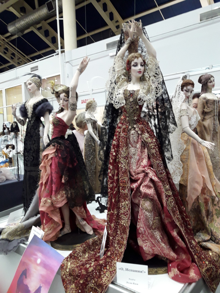 Moscow Fair Московская международная выставка кукол на Тишинке 13 - 15 апреля 2018. Мой фотообзор