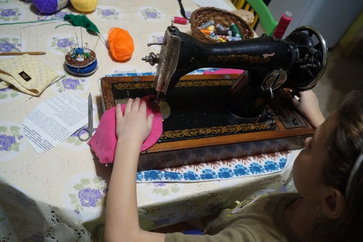 Как Агаша Басика сшила — Кот Басик