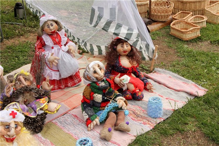 "Троицкие гуляния" в Василёво, 2017 год, продолжение. Архитектурно-этнографический музей под открытым небом "Василёво"