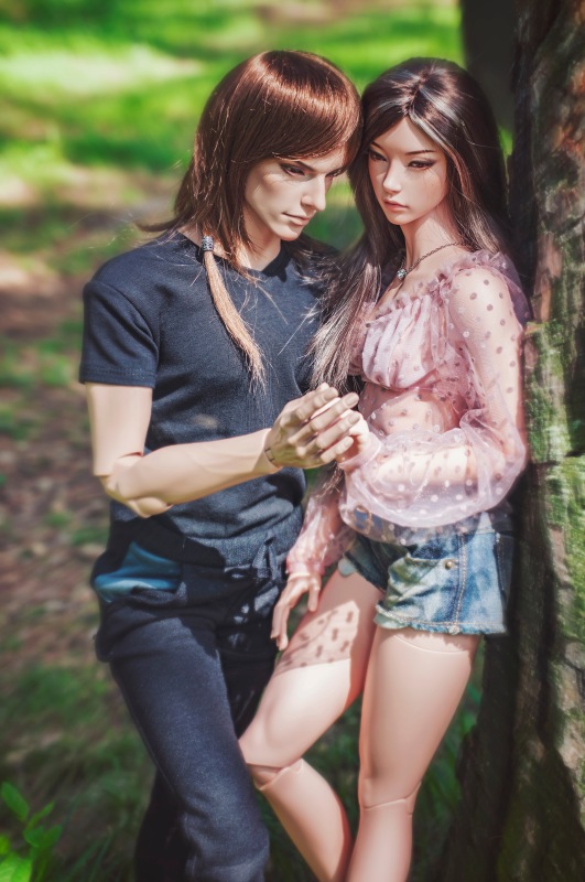 Аюна и Макс на прогулке — Куклы Iplehouse (Иплхаус): BJD (БЖД)