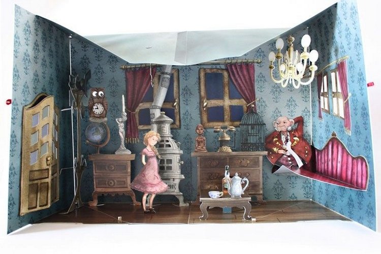 "Circus Zingaro" Pop-up Book