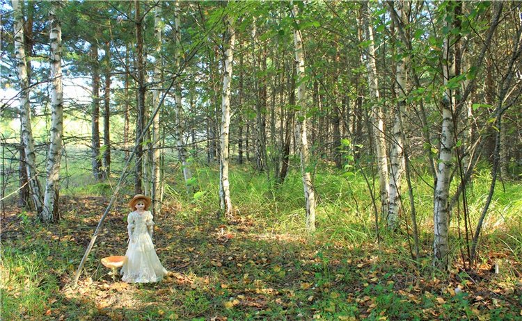 Эдельвейс на пленэре — Антикварные куклы ABG (Alt