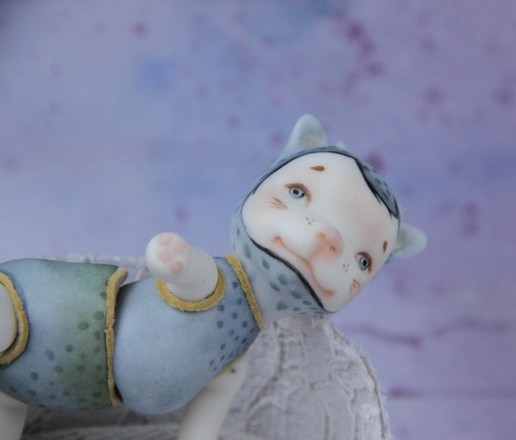 Семейный портрет — Авторские шарнирные куклы своими руками: лепка (фото 9)