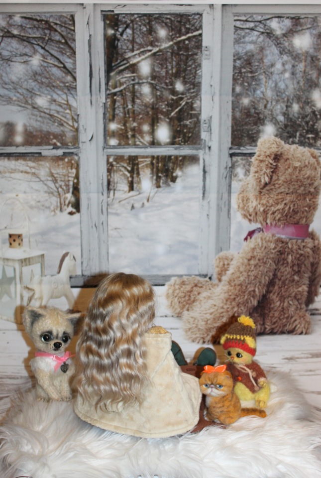 В Рождественский сочельник. Розочка в ожидании Рождества (фото 3)