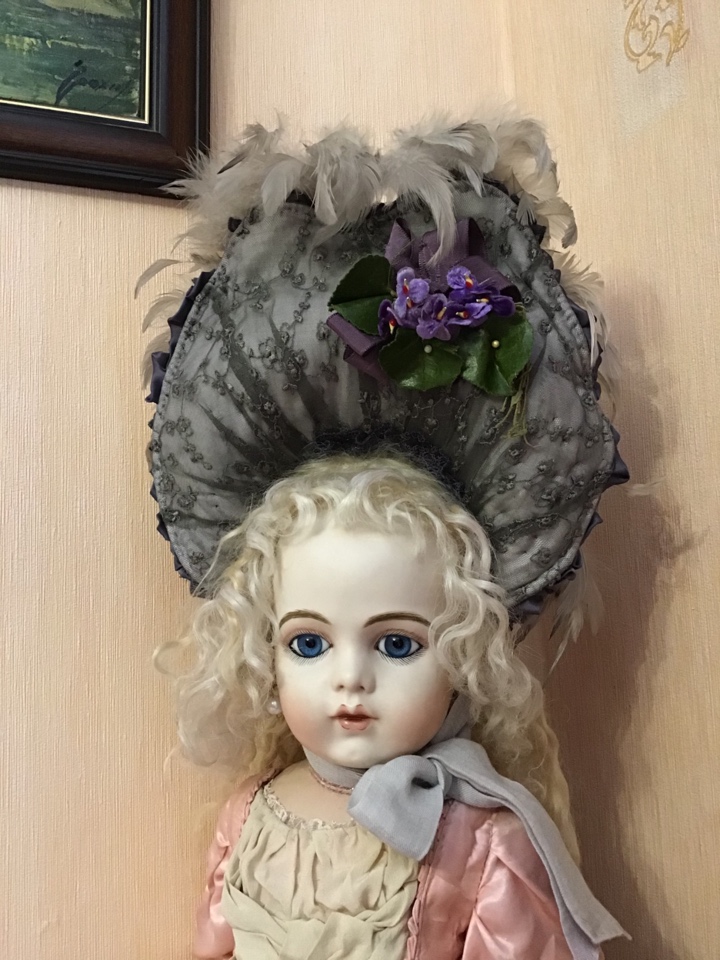 Мой первый бонет в этом году - Пармские фиалки | Бэйбики Мой первый бонет в этом году - Пармские фиалки (фото 10)