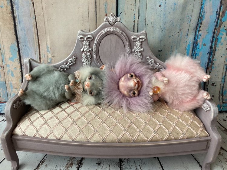 Невероятные зверики Ани Дьяконовой Bake Neko (фото 8)