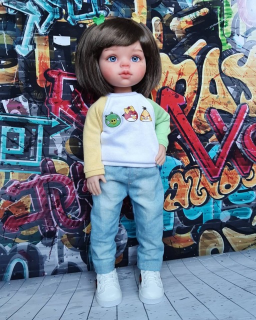 Мягкие девочки ооак — ООАК Paola Reina (Паола Рейна) и испанских кукол: перерисовка (фото 10)