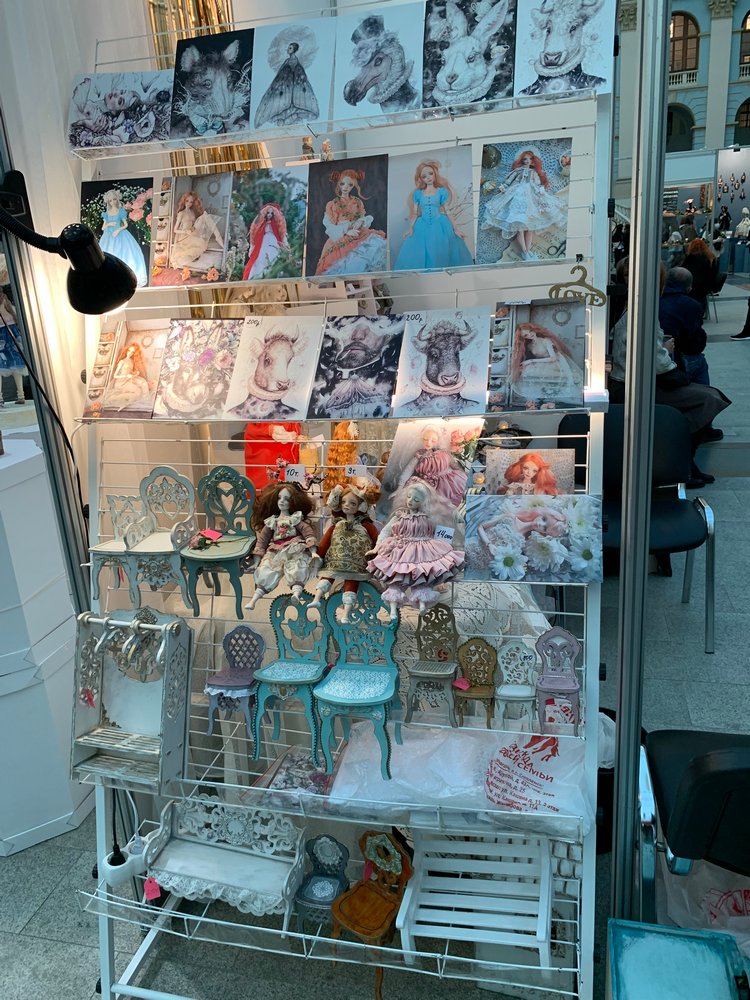 Искусство КУКЛЫ - Москва, декабрь 2021 ЧАСТЬ 3 (последняя)