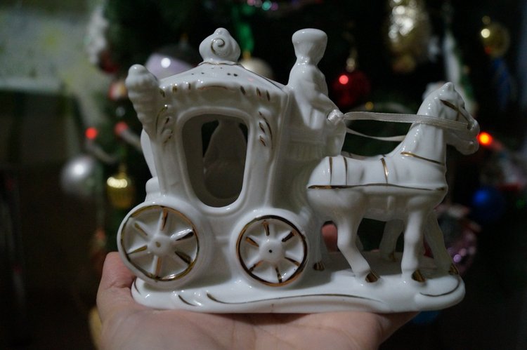 Посылка в канун Крещения — Вышивка крестиком