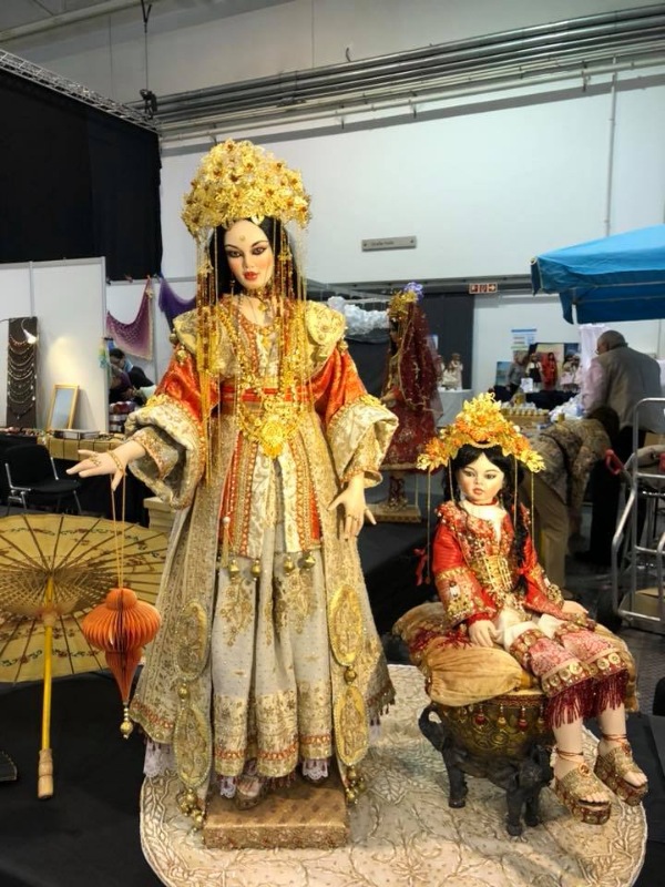 Выставка кукол и мишек в Мюнстере, Германия 28.04.2018-29.04.2018 год часть вторая