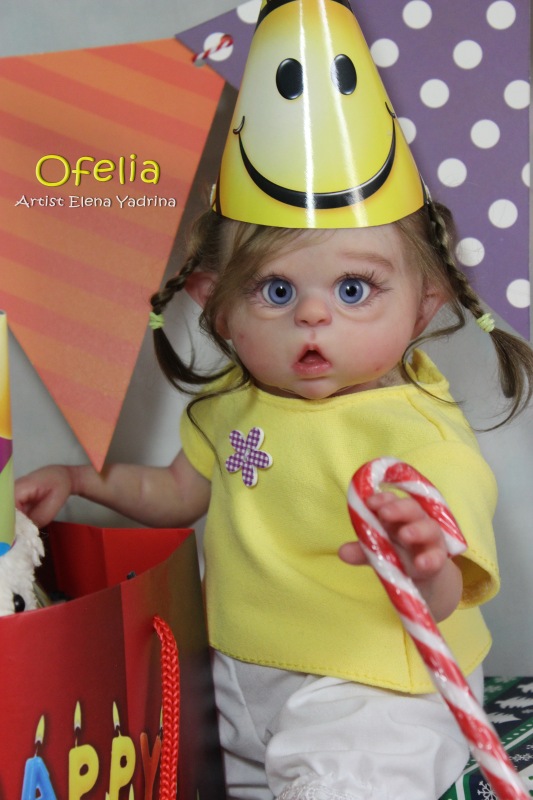 И снова Офелечка. Куклы реборн Елены Ядриной